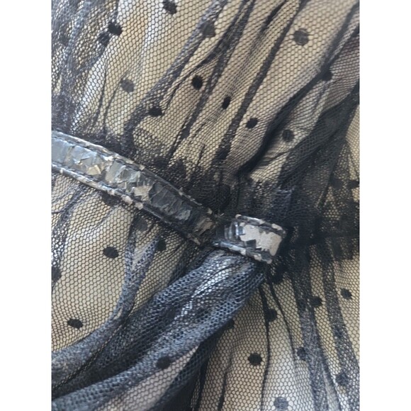 NWT Giambattista Valli for Impulse | Size 4 | Nude Sheer Mesh w/Underlay Dress - Picture 9 of 16